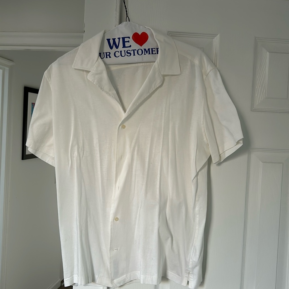 Suit Supply Men’s short sleeve button down